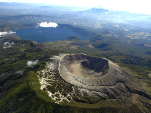 Lake and Volcano Complex